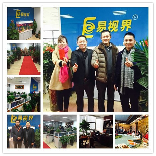 中國書壇六大怪杰胡小舟為易視界品牌提筆留念！