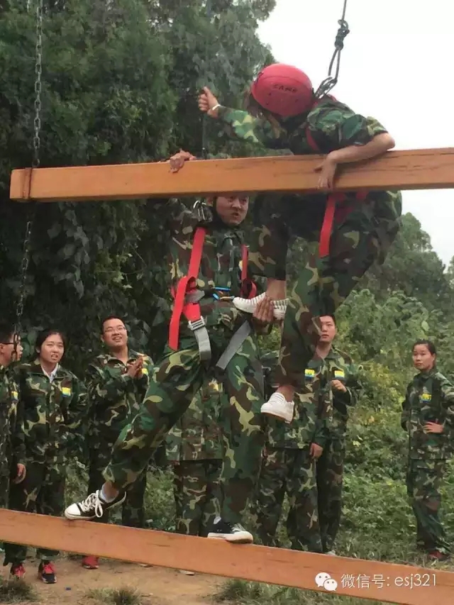 易視界“蝶變2015，野外拓展訓(xùn)練”完美收工