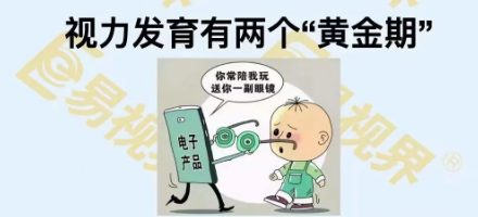 視覺發(fā)育的兩個(gè)“黃金期”