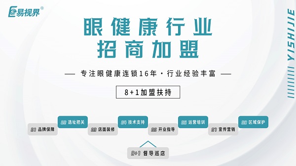 2024近視加盟哪家好？易視界品牌怎么樣？