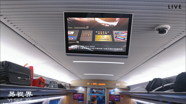 熱烈祝賀易視界開(kāi)啟高鐵全域護(hù)眼傳播新紀(jì)元