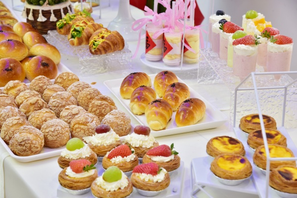 易視界工作人員為客戶準(zhǔn)備的精致小甜點(diǎn)