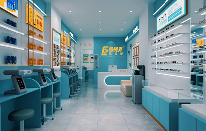 易視界天津新店開始設(shè)計(jì)裝修